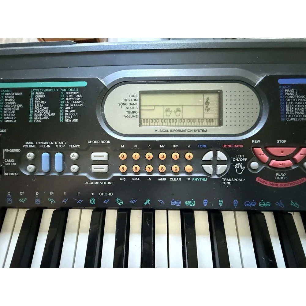 Casio CTK-401 49-Key Portable Digital Keyboard Bundle with Stand & Power Adapter